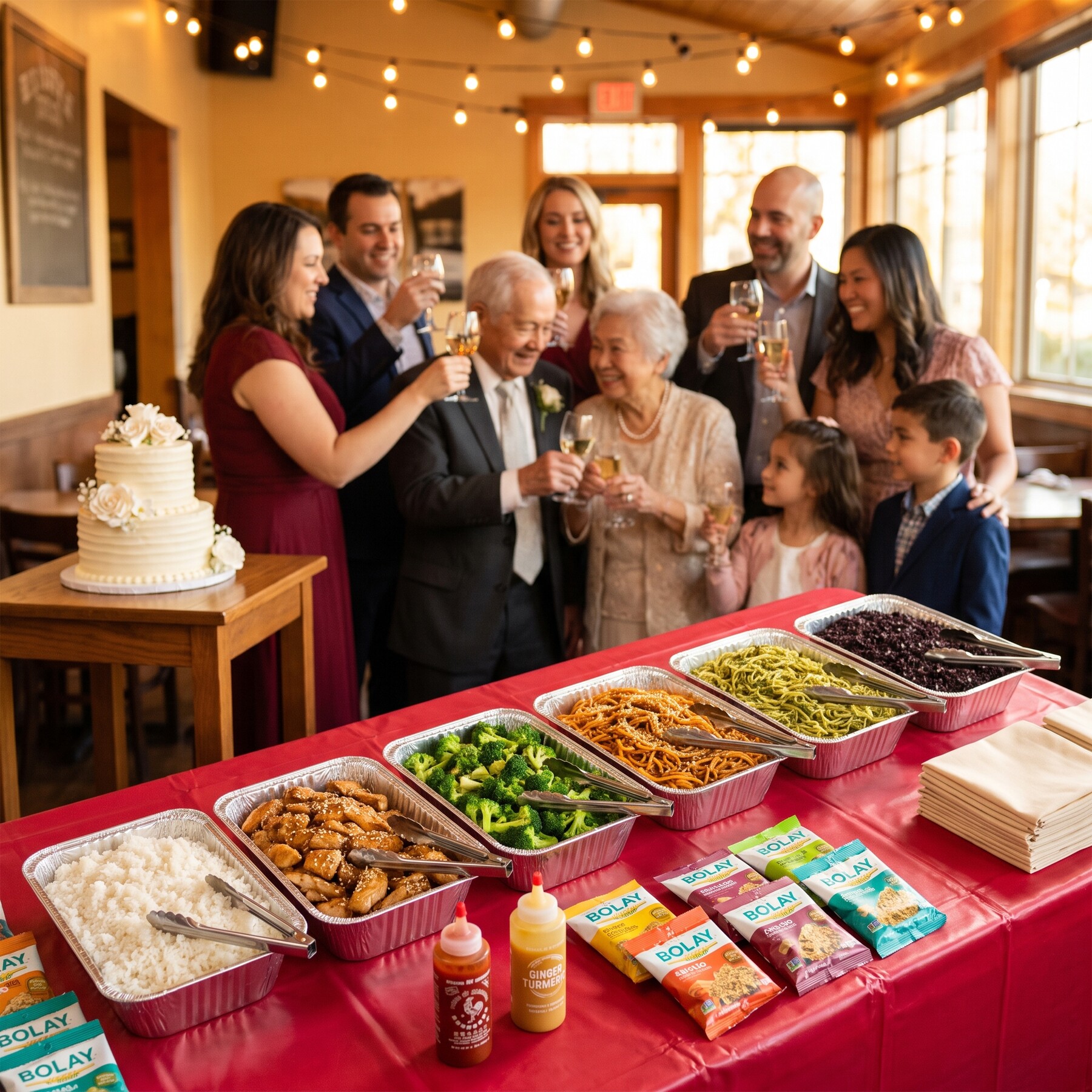 Anniversary catering