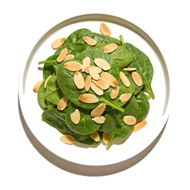 Spinach and Almond Salad